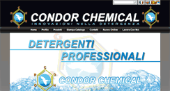 Desktop Screenshot of condorchemical.it
