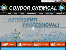 Tablet Screenshot of condorchemical.it